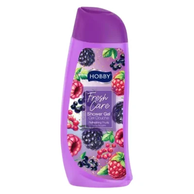 خرید و قیمت شامپو بدن هوبی رایحه گل تمشک HOBBY Shower Gel حجم 500 میلی لیتر