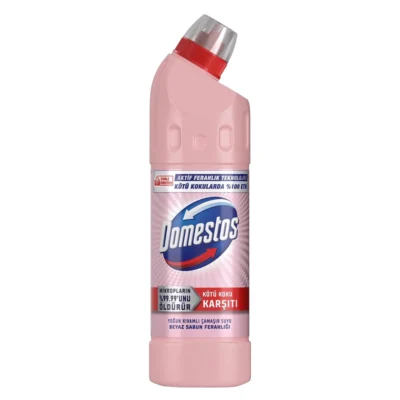 خرید و قیمت مایع سفید کننده و جرمگیر سطوح دامستوس مدل صابونی Domestos SABUN FERAHLIĞI حجم 750 میلی لیتر