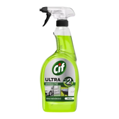 خرید و قیمت اسپری چربی زدا چند منظوره سیف Cif ULTRA ANINDA ETKİ حجم 750 میلی لیتر