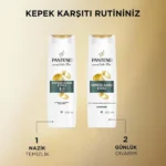 خرید و قیمت شامپو مو پنتن ضد شوره PANTENE KEPEĞE KARŞI ETKİLİ حجم 400 میلی لیتر