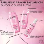 خرید و قیمت شامپو مو لورآل السیو براق‌کننده گلیکولیک L’Oréal Elseve GLYCOLIC GLOSS حجم 300 میلی لیتر